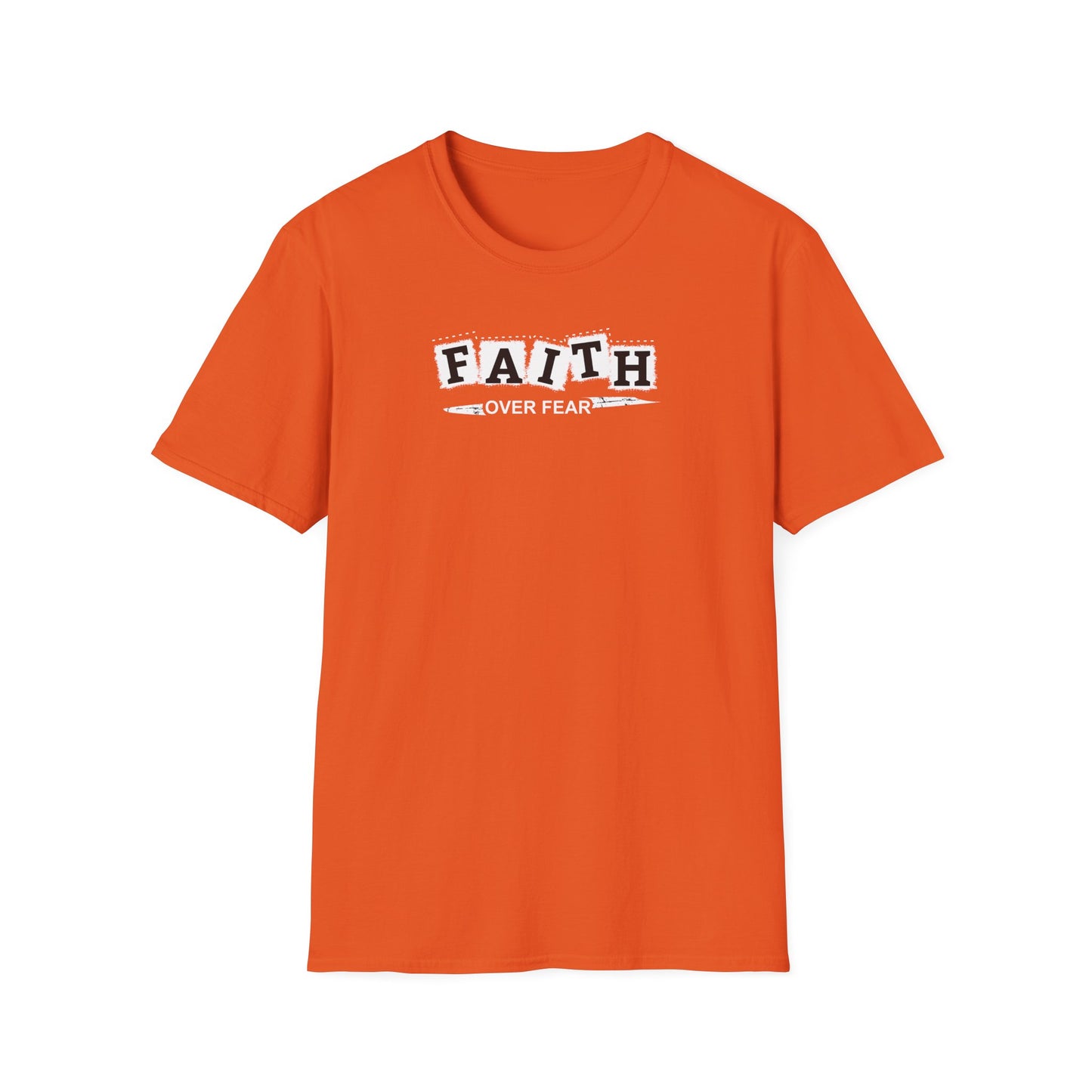 "Faith Over Fear" Unisex Softstyle T-Shirt