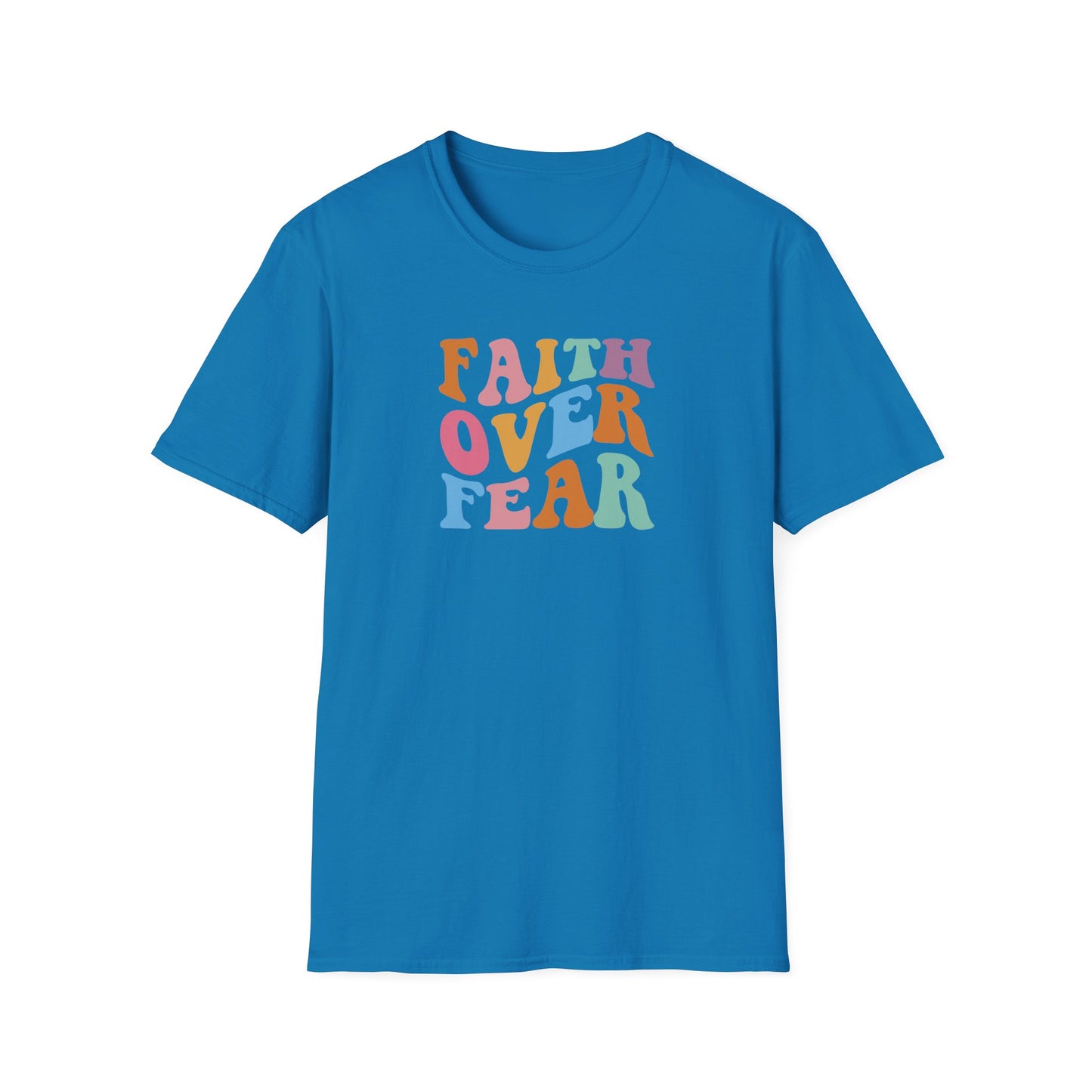 "Faith Over Fear" Unisex Softstyle T-Shirt