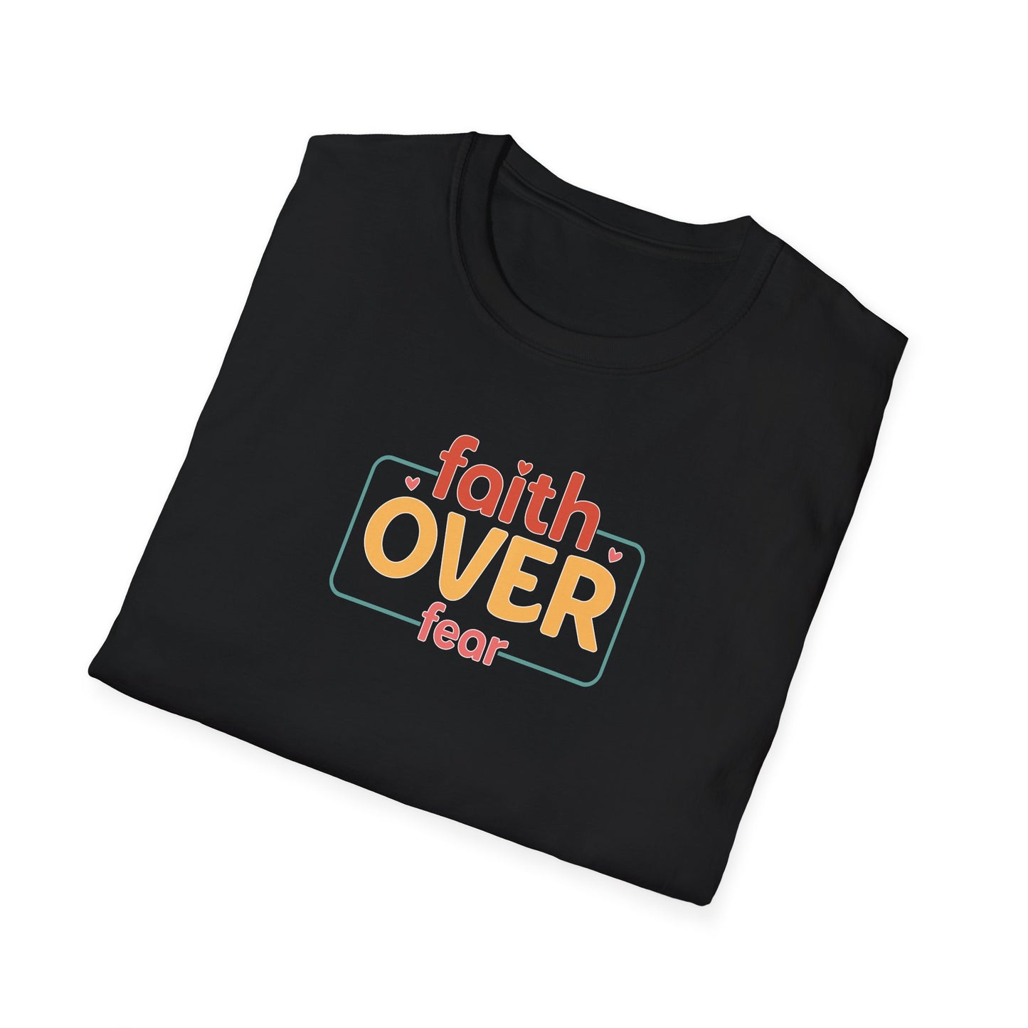 Faith Over Fear 2 Unisex Softstyle T-Shirt