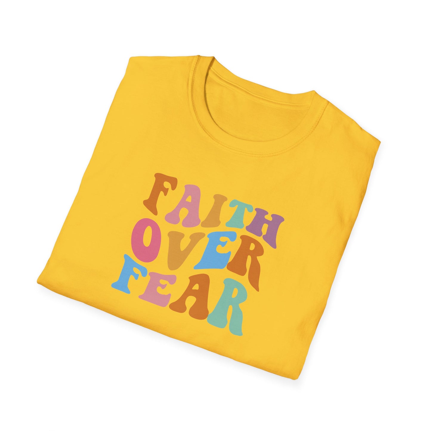 "Faith Over Fear" Unisex Softstyle T-Shirt