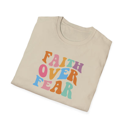 "Faith Over Fear" Unisex Softstyle T-Shirt