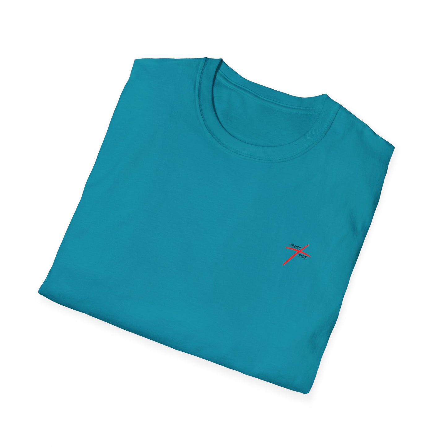 "Rooted In Christ" Back Print Unisex Softstyle T-Shirt