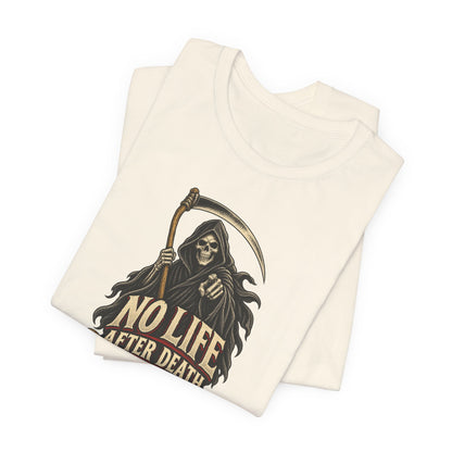 "It's Sad-du-cee" Front Print Vintage Grim Reaper Front Print T-Shirt