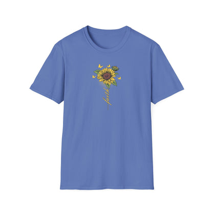 Faith Flower Unisex Softstyle T-Shirt