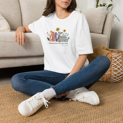Flowers & Books Unisex Softstyle T-Shirt