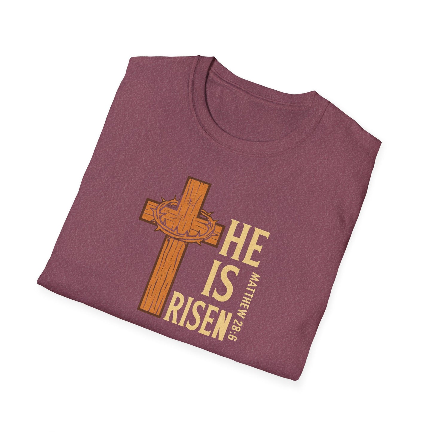 "He Is Risen" - Unisex Softstyle T-Shirt