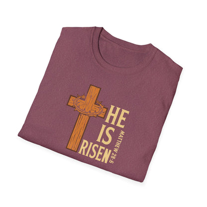 "He Is Risen" - Unisex Softstyle T-Shirt