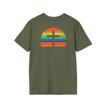 Retro Cross - Unisex Softstyle T-Shirt