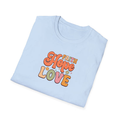FAITH HOPE LOVE Unisex Softstyle T-Shirt