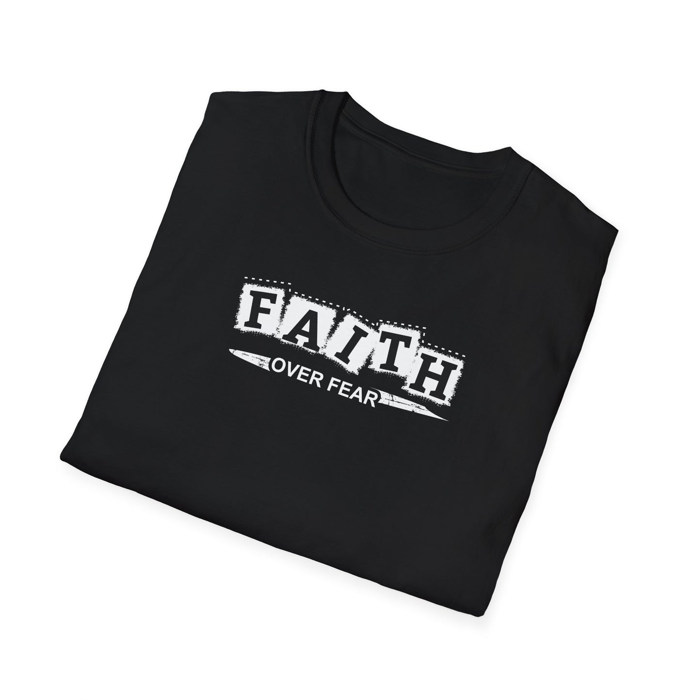 "Faith Over Fear" Unisex Softstyle T-Shirt