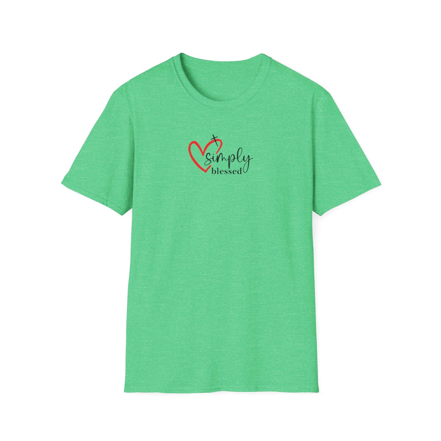 "Simply Blessed" Unisex Softstyle T-Shirt