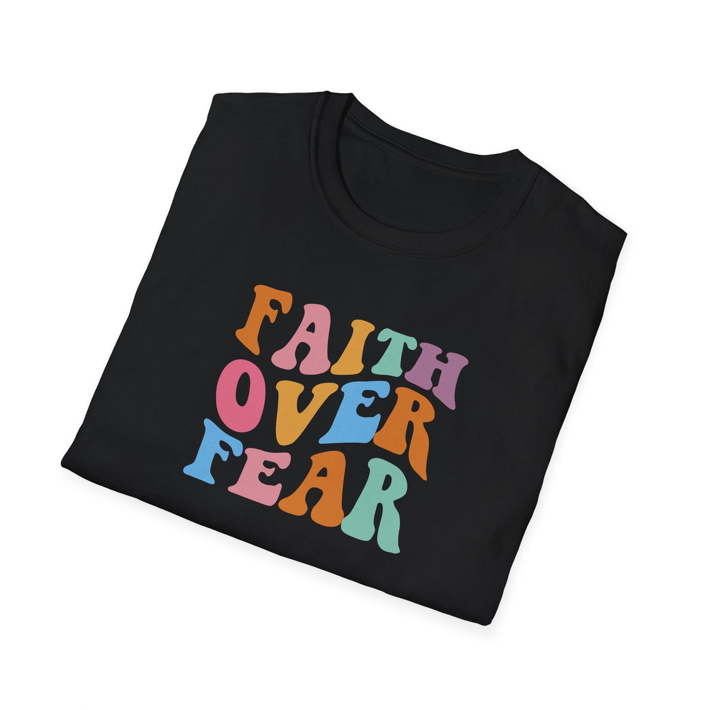"Faith Over Fear" Unisex Softstyle T-Shirt