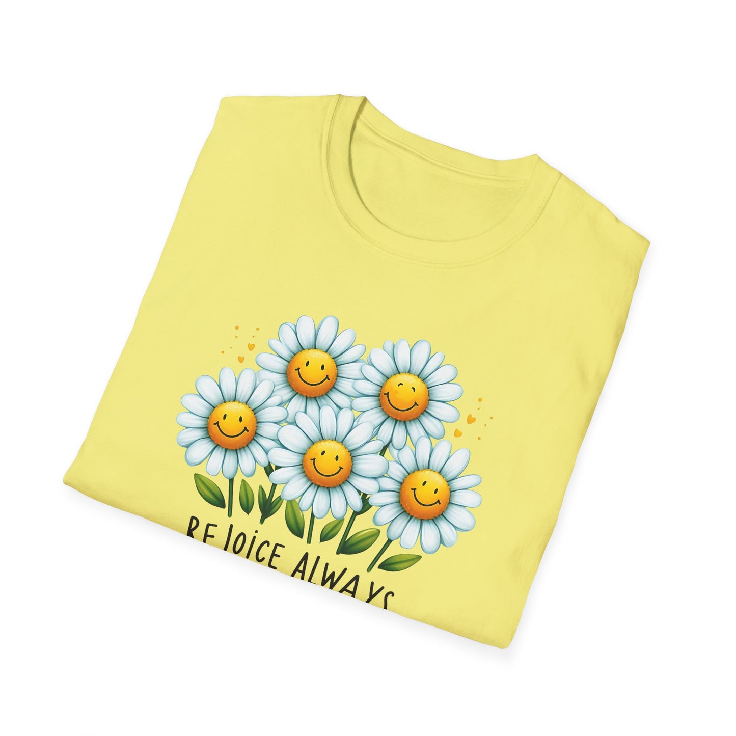 "Rejoice Always" Unisex Softstyle T-Shirt