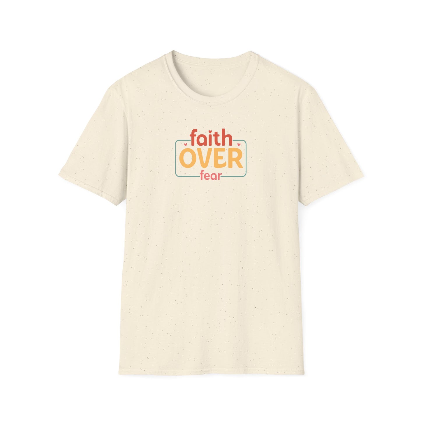 Faith Over Fear 2 Unisex Softstyle T-Shirt
