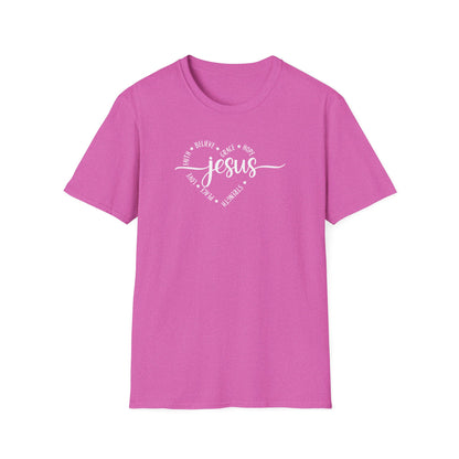 Heart-Jesus Unisex Softstyle T-Shirt