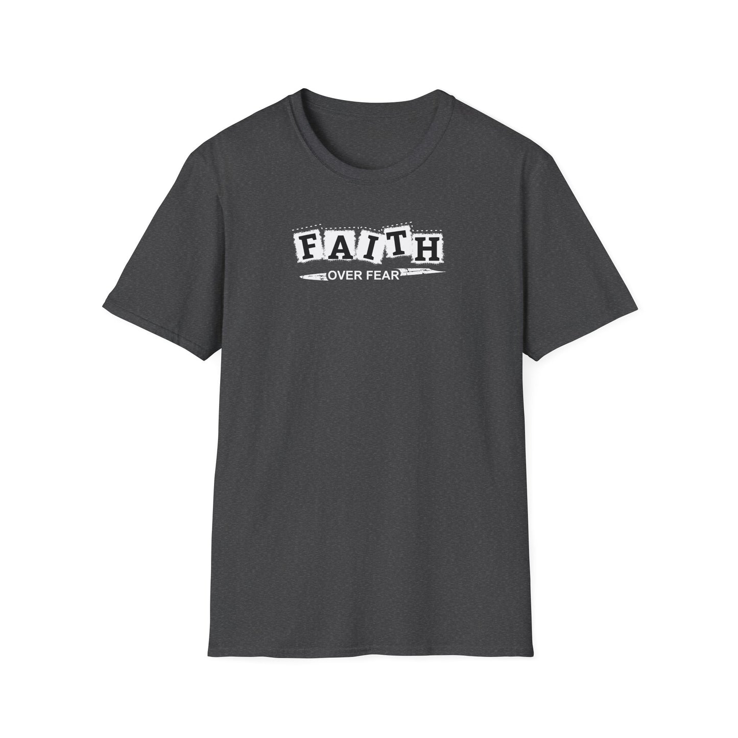 "Faith Over Fear" Unisex Softstyle T-Shirt