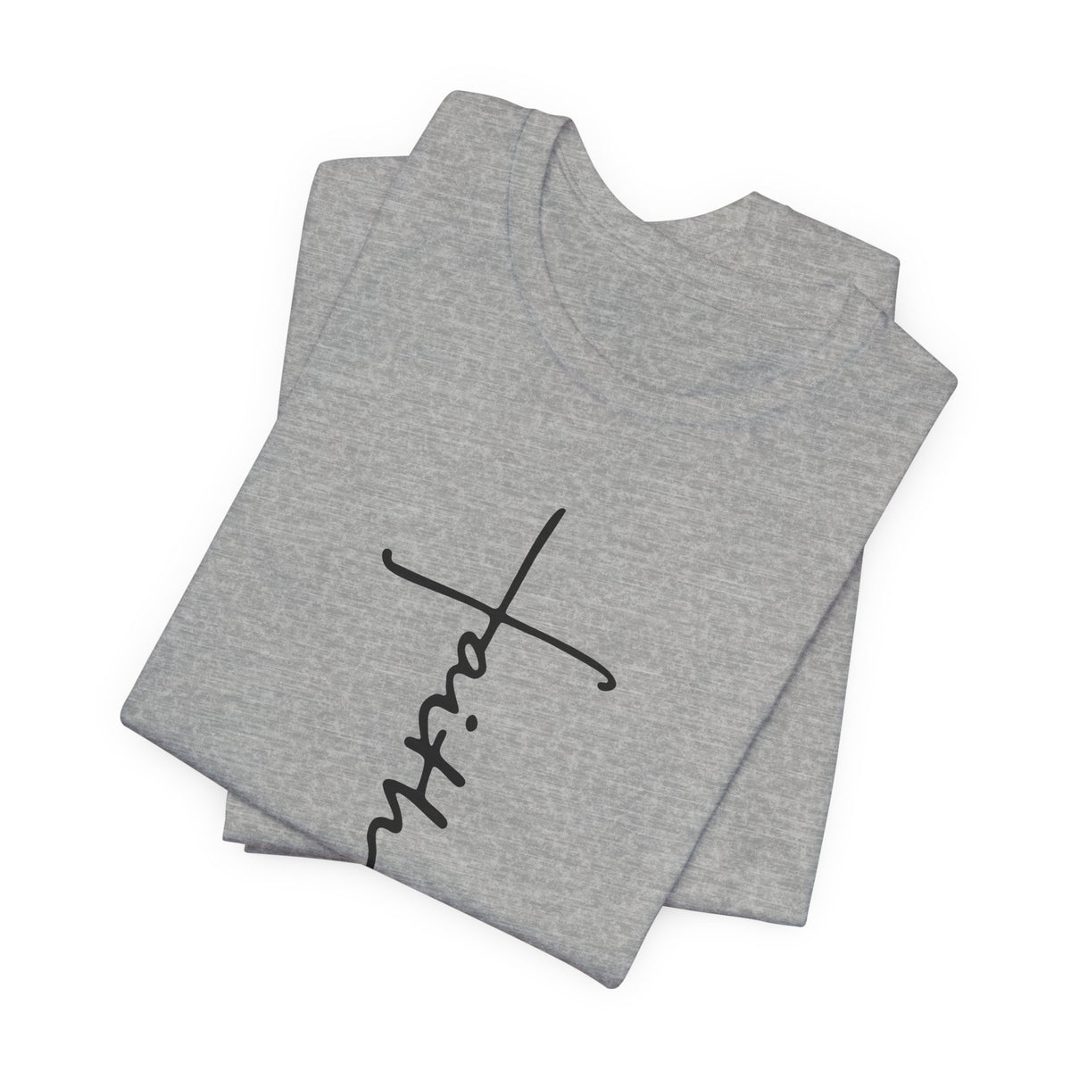 Faith Word Cross T-Shirt