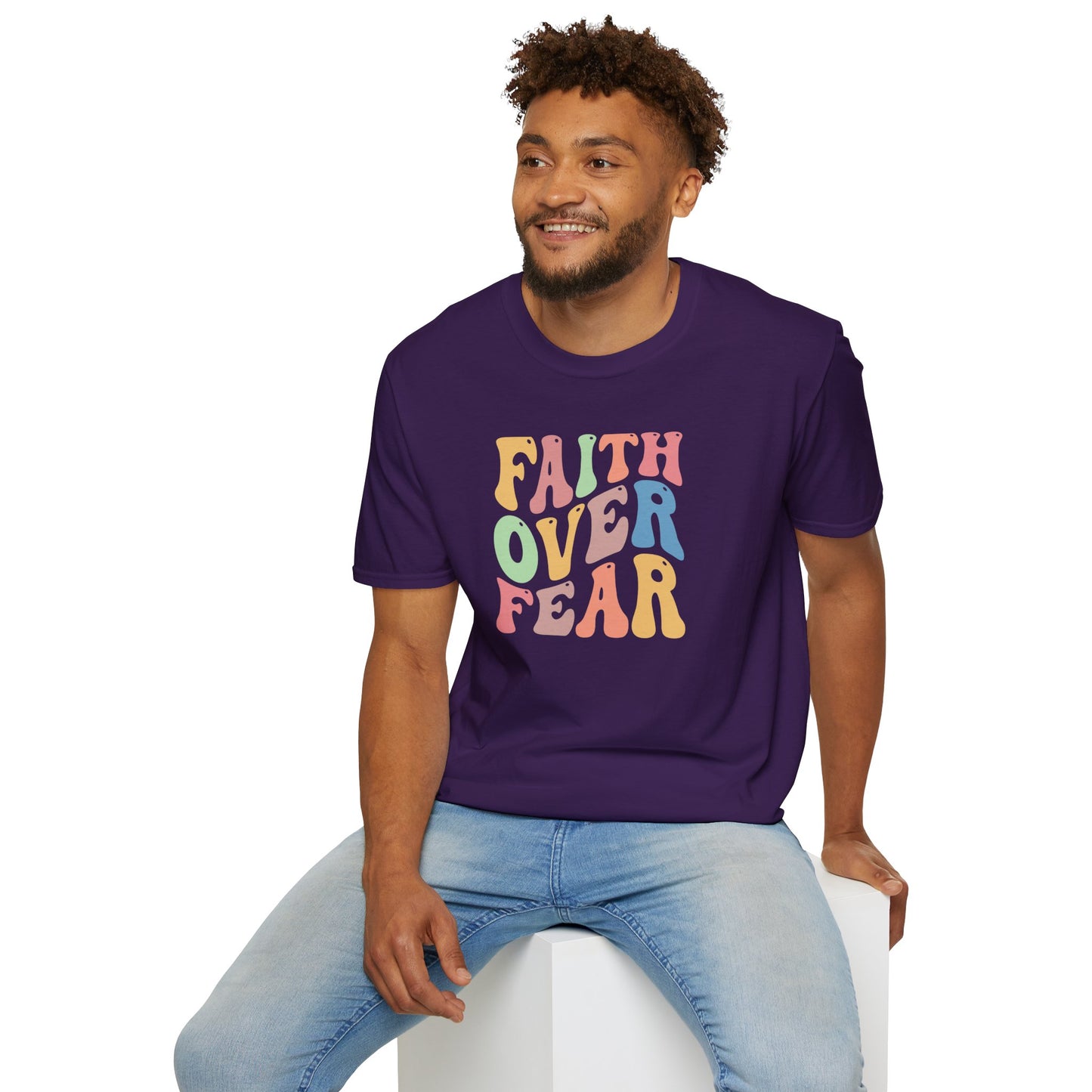 Faith Over Fear Unisex Softstyle T-Shirt