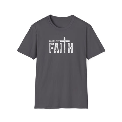 "Man of Faith" Retro Unisex Softstyle T-Shirt