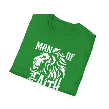 Man of Faith Front Unisex Softstyle T-Shirt