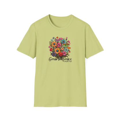 "Grow in Grace" - Unisex Softstyle T-Shirt