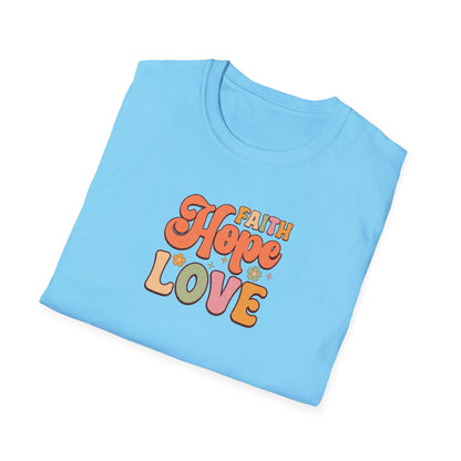 FAITH HOPE LOVE Unisex Softstyle T-Shirt