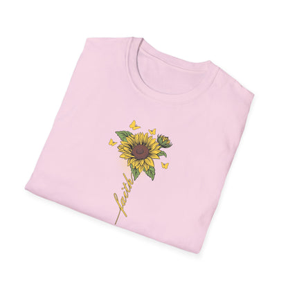 Faith Flower Unisex Softstyle T-Shirt