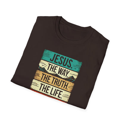The Way The Truth The Life - Unisex Softstyle T-Shirt