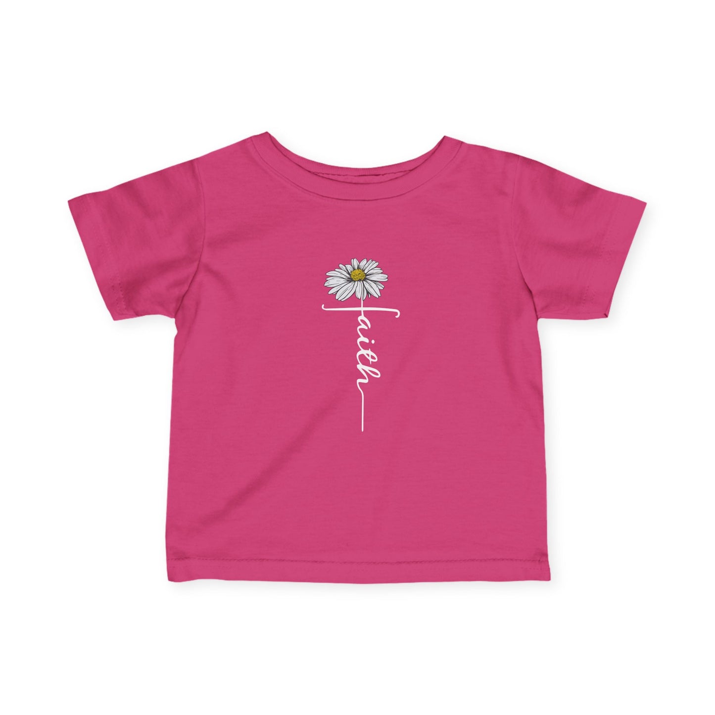 Faith Flower - Infant Fine Jersey Tee