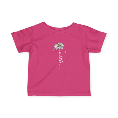 Faith Flower - Infant Fine Jersey Tee