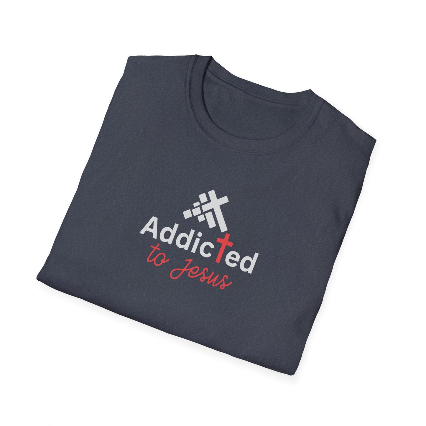 "Addicted To Jesus" Unisex Softstyle T-Shirt