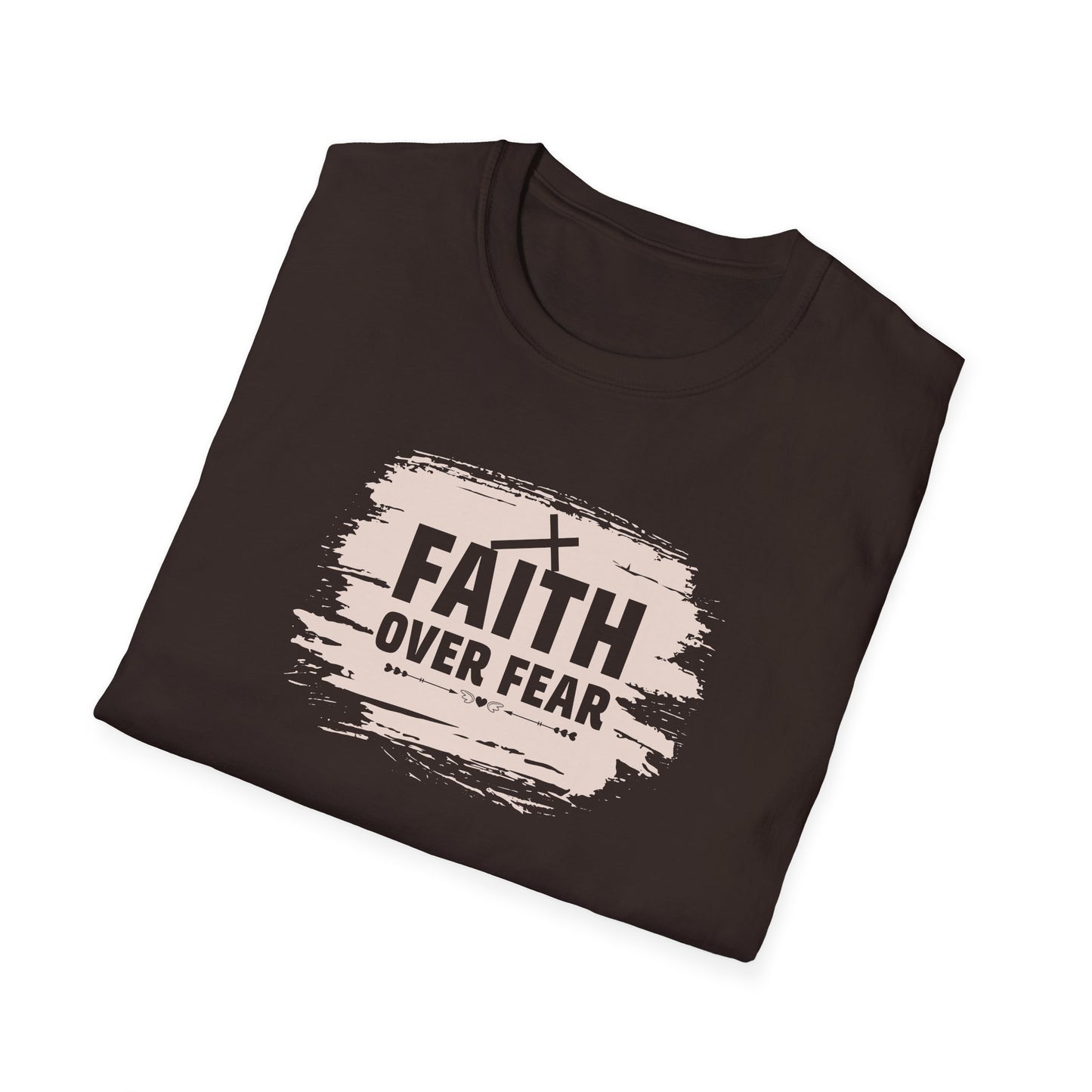 "Faith Over Fear" Unisex Softstyle T-Shirt