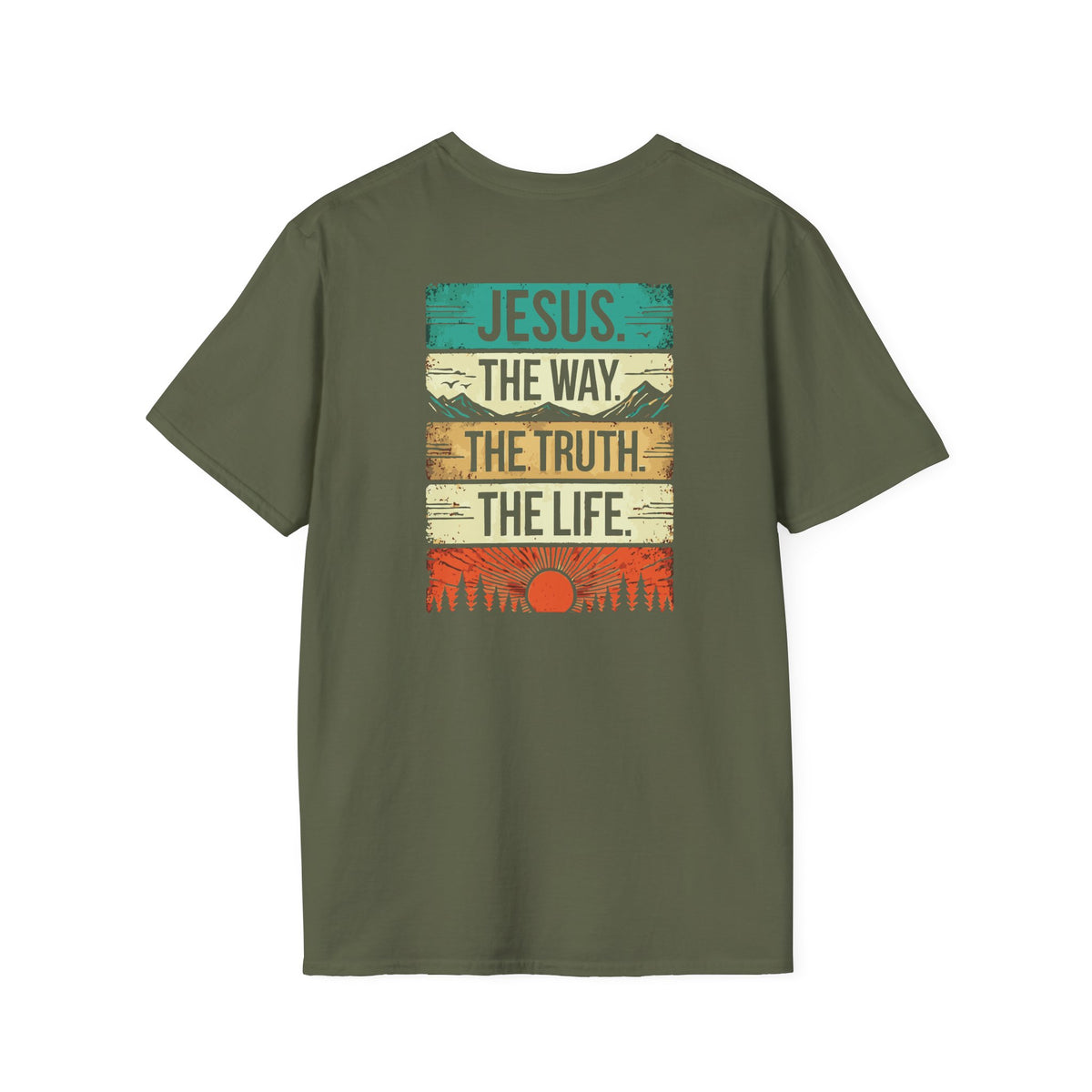 The Way The Truth The Life - Unisex Softstyle T-Shirt