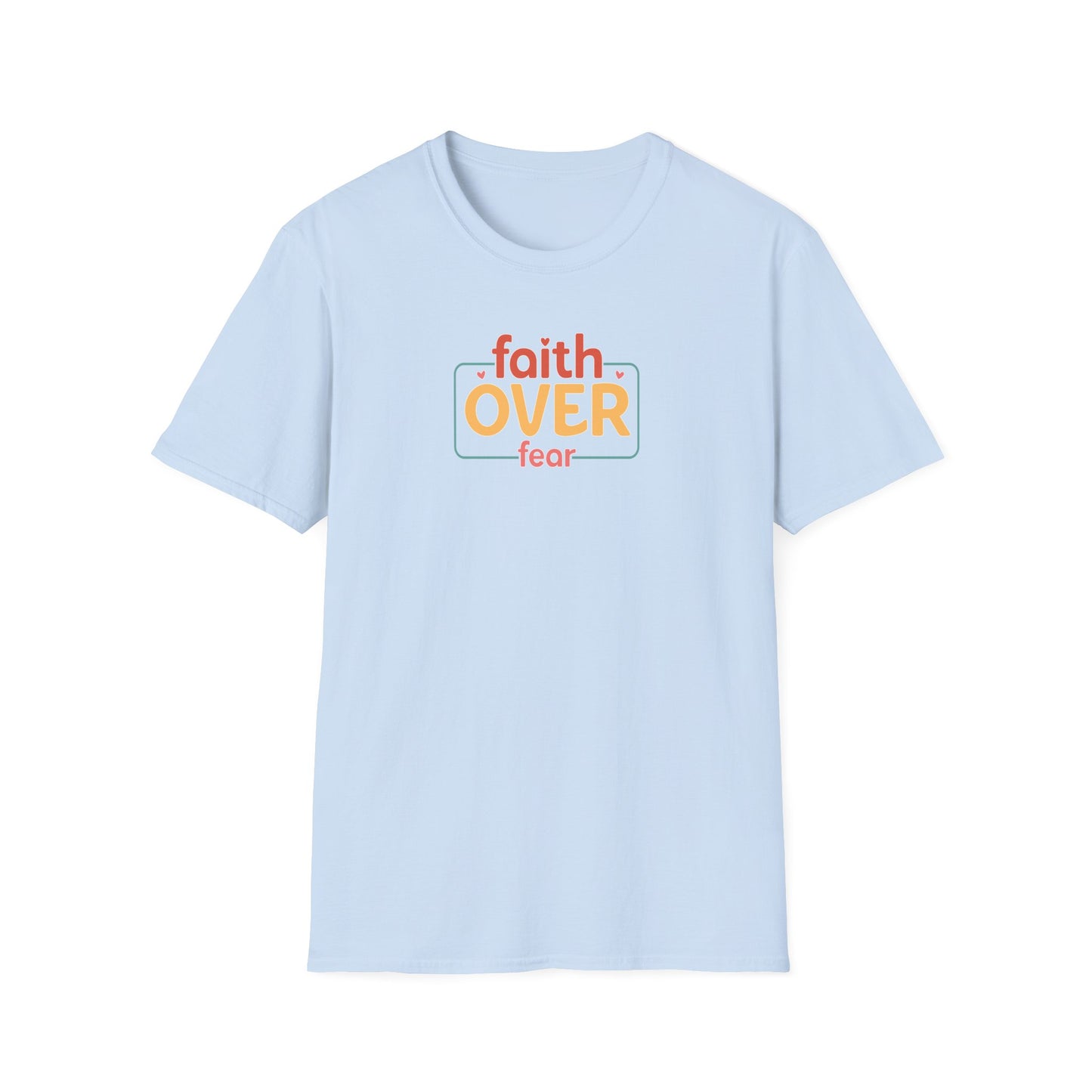 Faith Over Fear 2 Unisex Softstyle T-Shirt