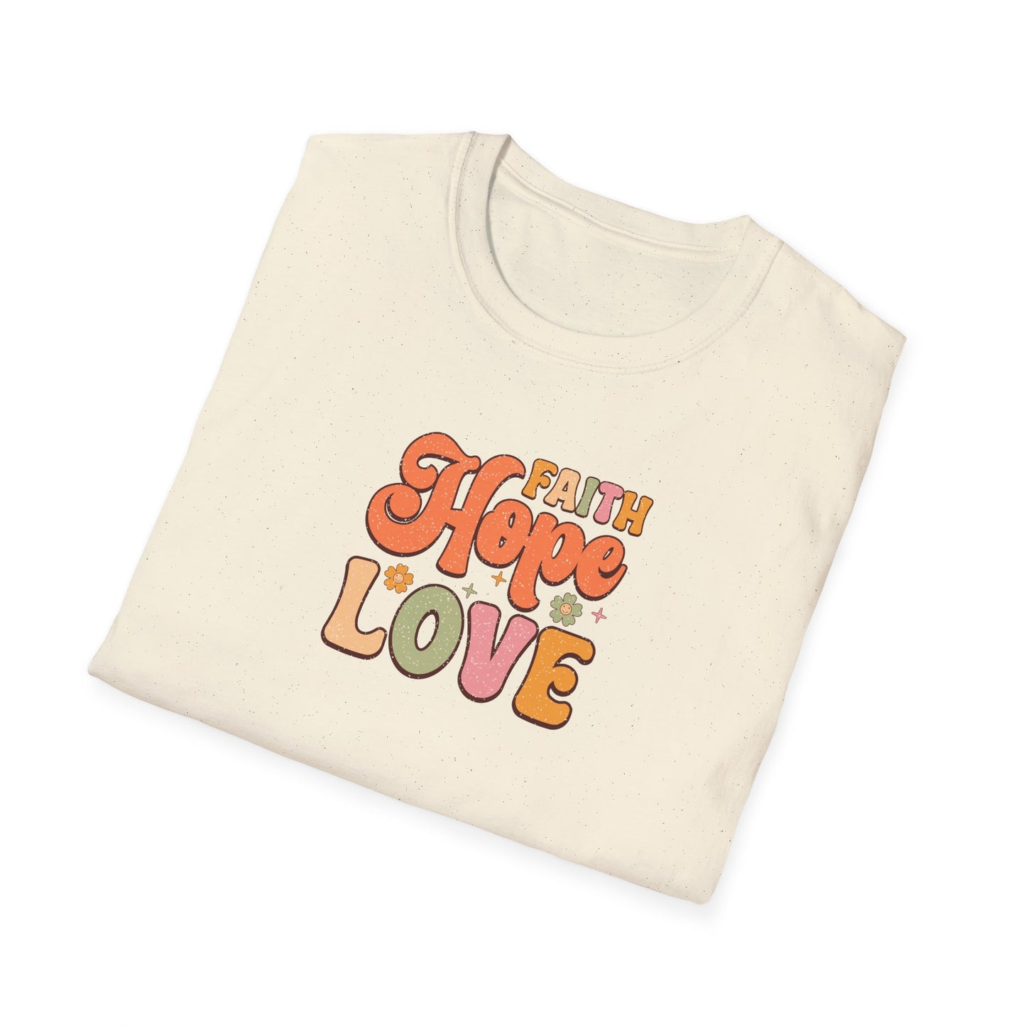 FAITH HOPE LOVE Unisex Softstyle T-Shirt
