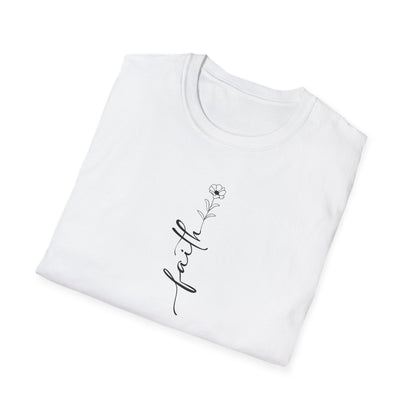 Faith Flower Unisex Softstyle T-Shirt
