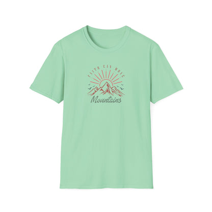 Faith Can Move Mountains D-3 Unisex Softstyle T-Shirt