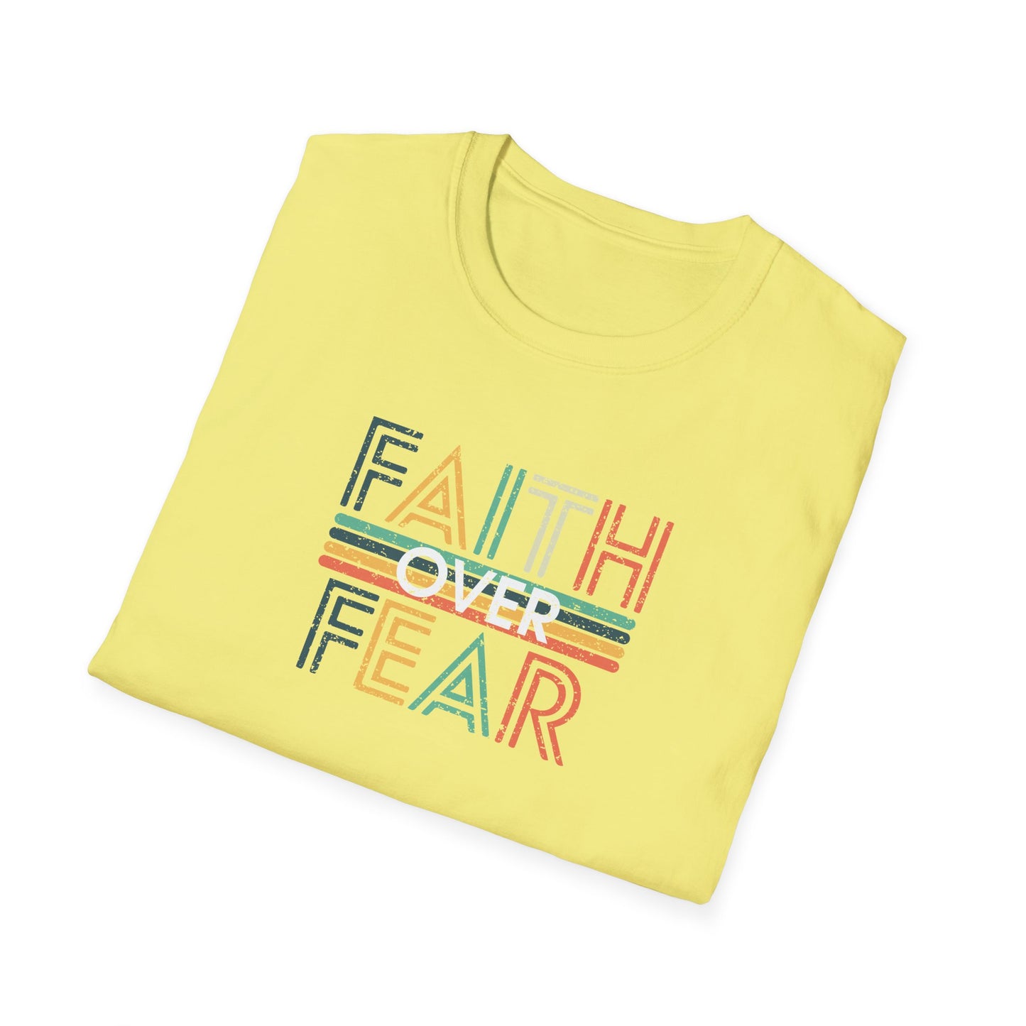 Faith Over Fear Unisex Softstyle T-Shirt