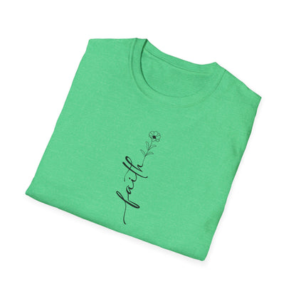 Faith Flower Unisex Softstyle T-Shirt