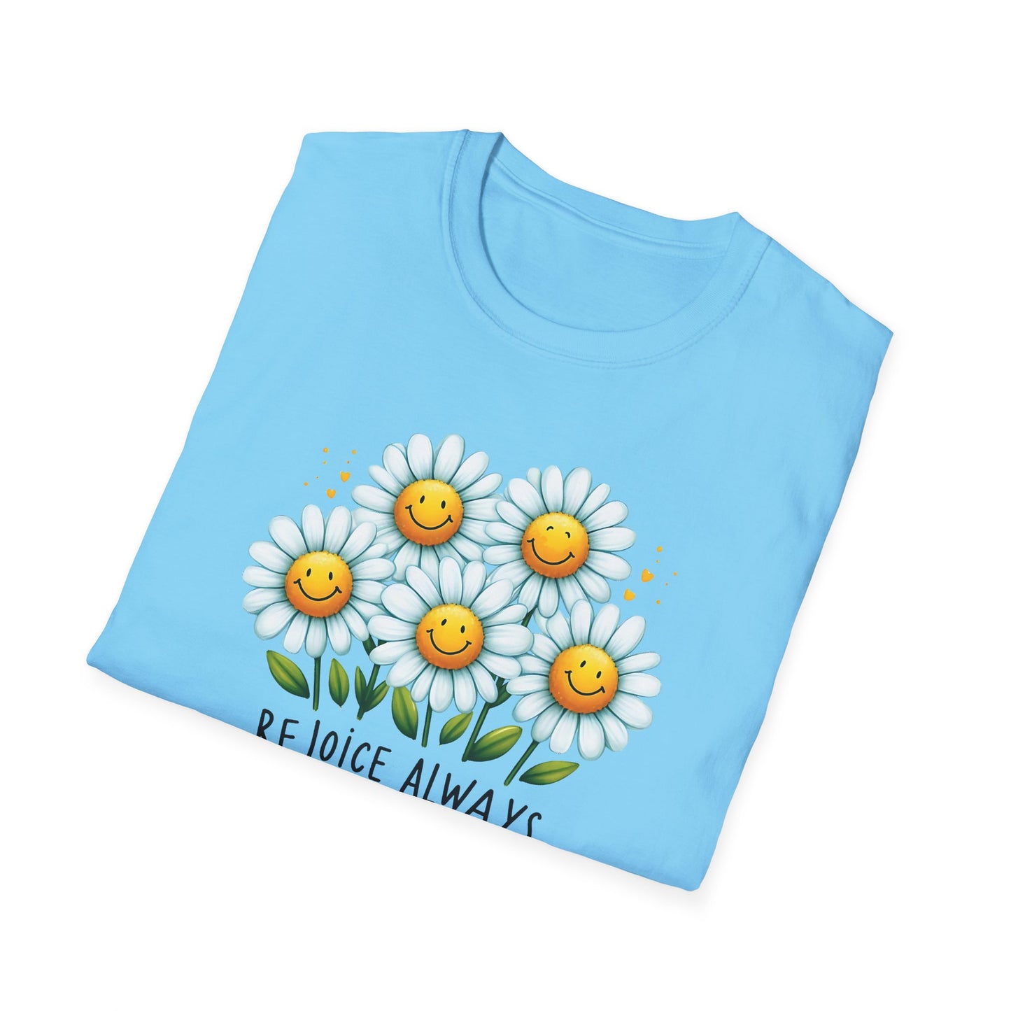 "Rejoice Always" Unisex Softstyle T-Shirt