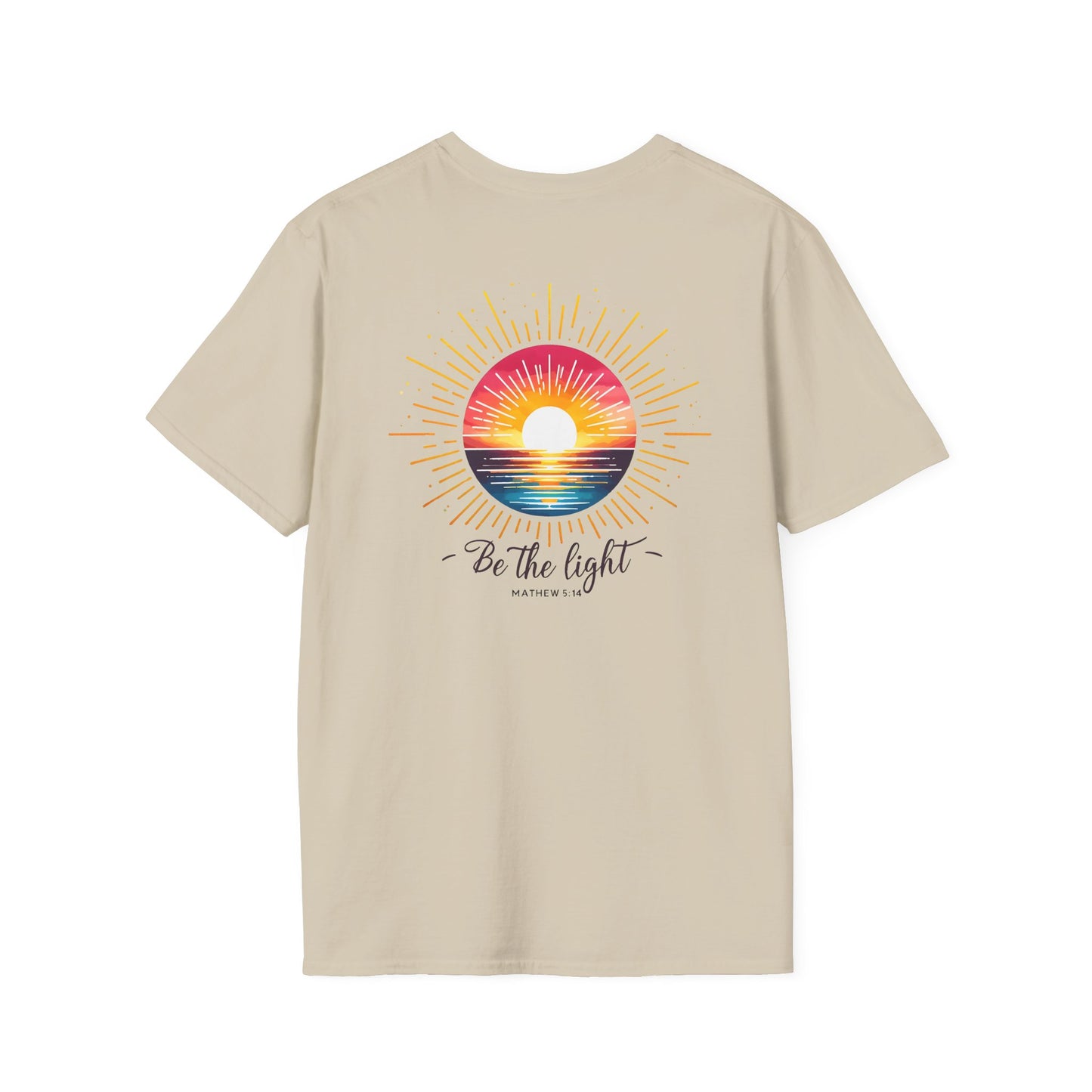 "Be The Light" -  Unisex Softstyle T-Shirt
