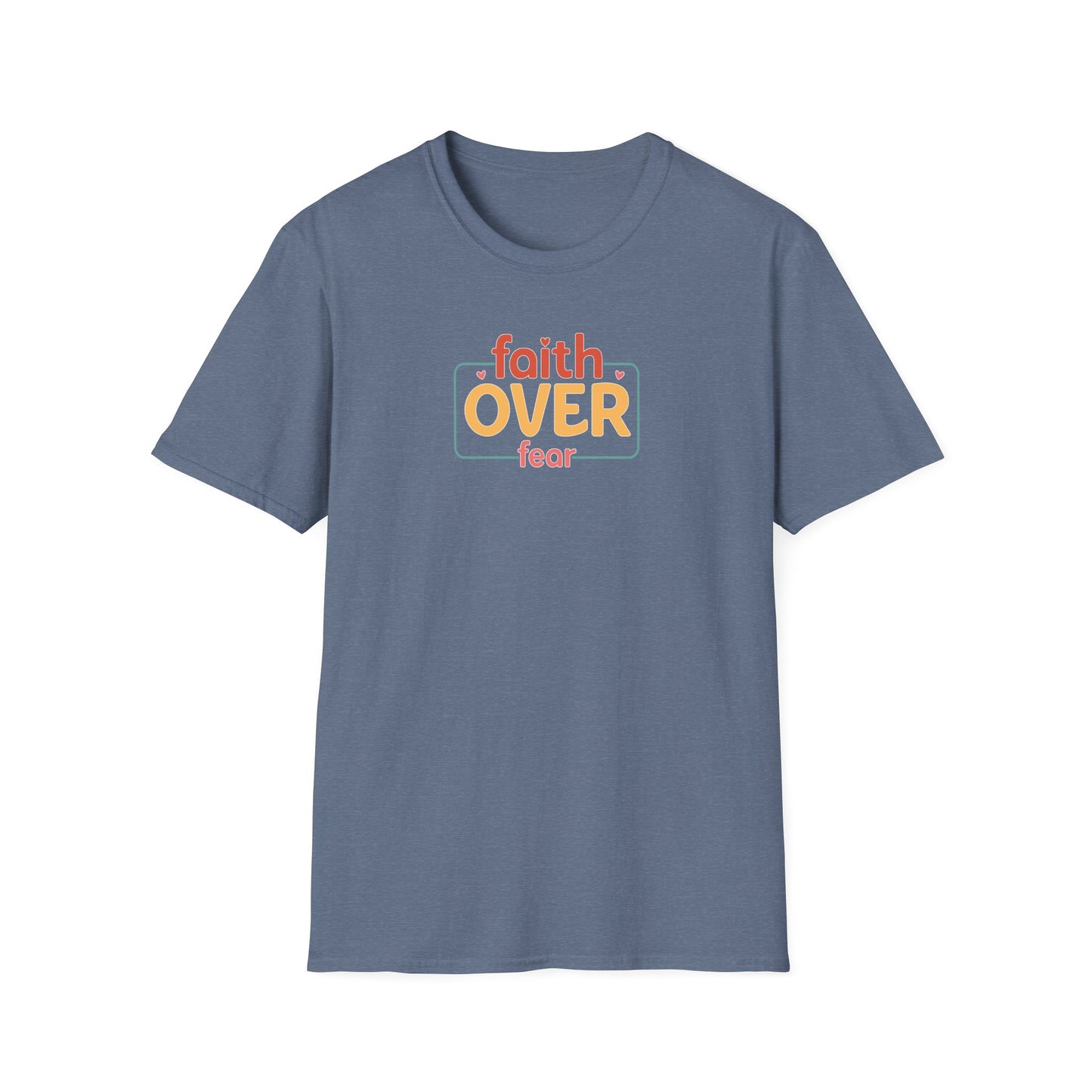Faith Over Fear 2 Unisex Softstyle T-Shirt