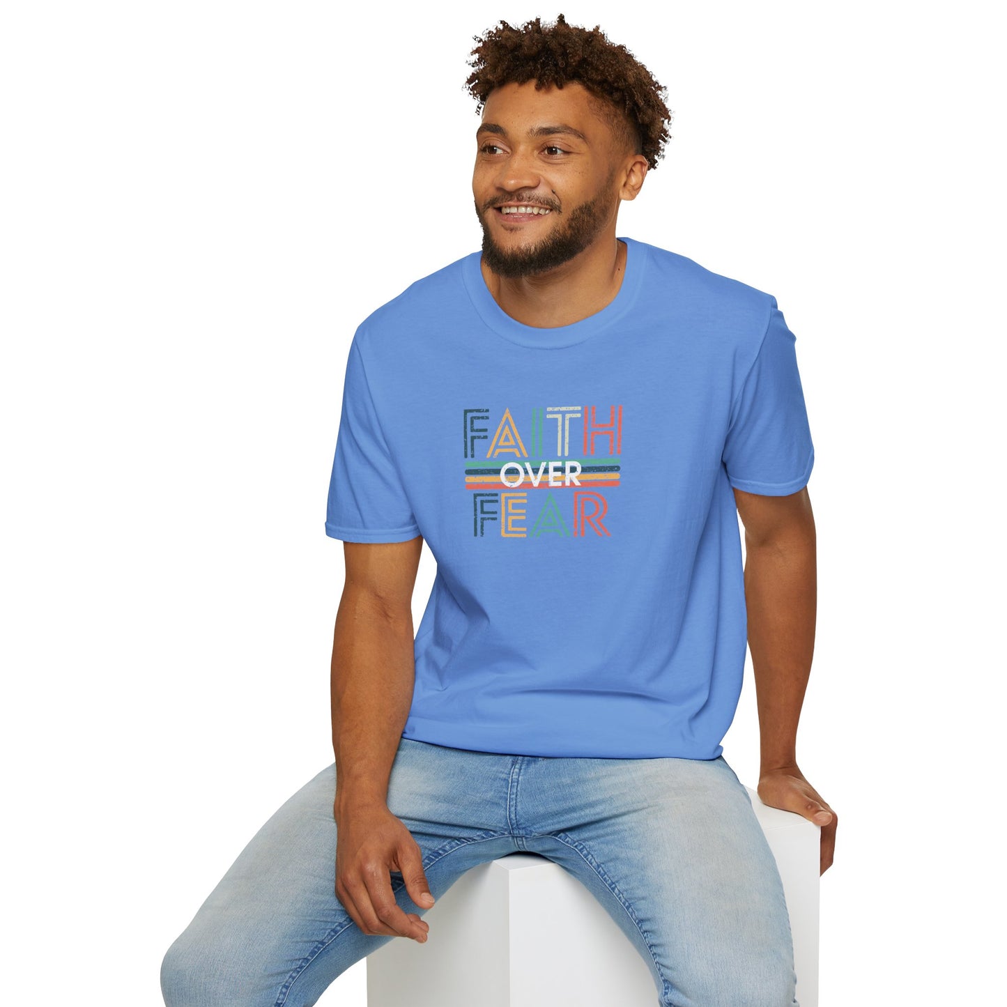 Faith Over Fear Unisex Softstyle T-Shirt