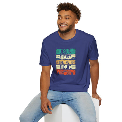 The Way The Truth The Life - Unisex Softstyle T-Shirt