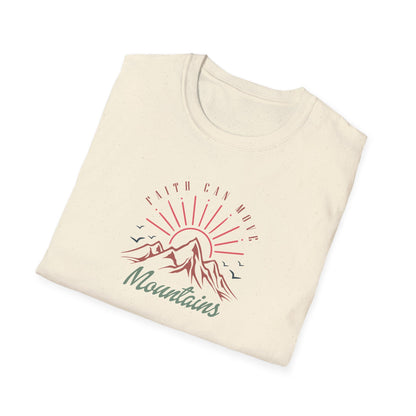 Faith Can Move Mountains D-3 Unisex Softstyle T-Shirt