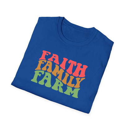 Faith Family Farm Unisex Softstyle T-Shirt