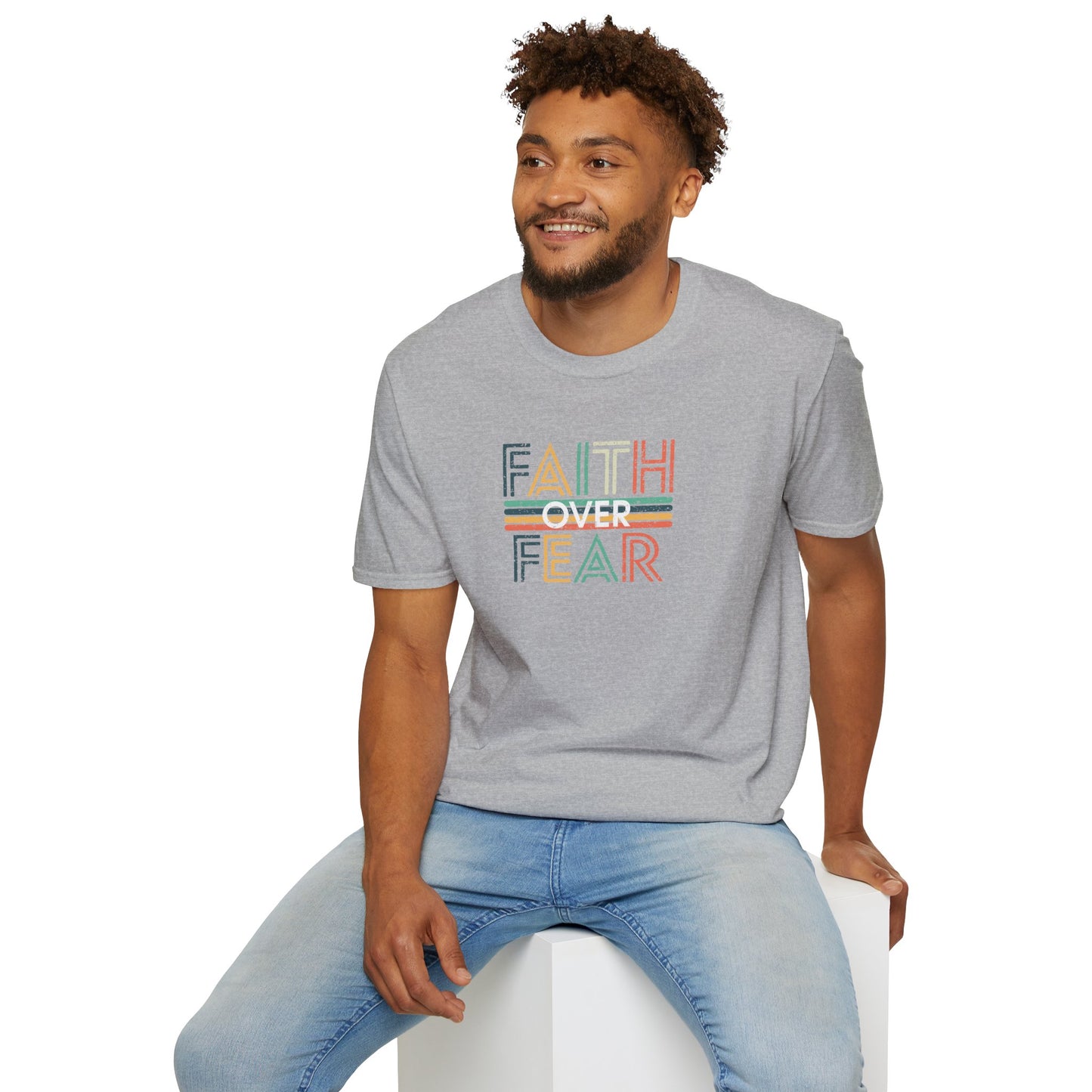 Faith Over Fear Unisex Softstyle T-Shirt
