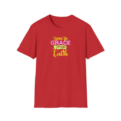 "Saved by Grace Through Faith" Unisex Softstyle T-Shirt