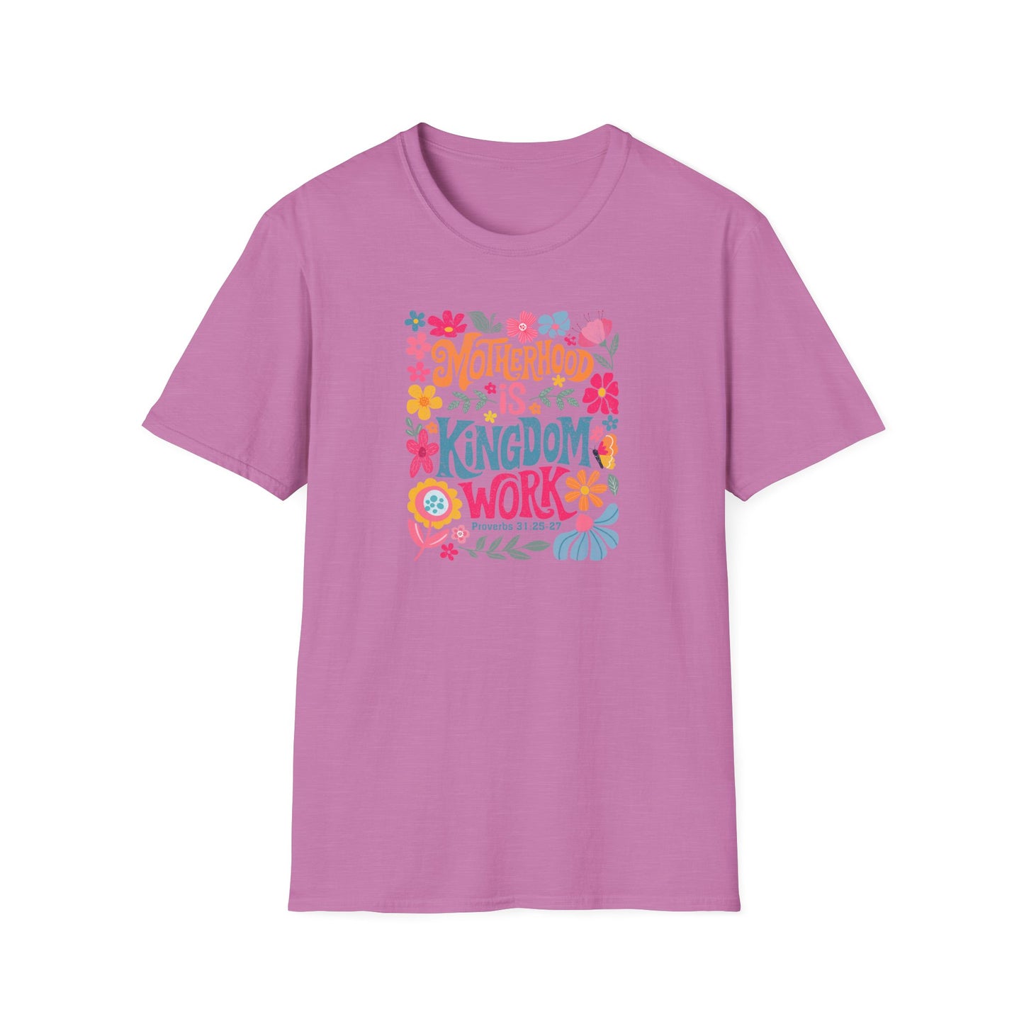 Motherhood is Kingdom Work Softstyle T-Shirt