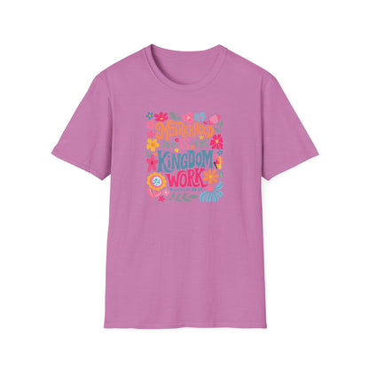 Motherhood is Kingdom Work Softstyle T-Shirt
